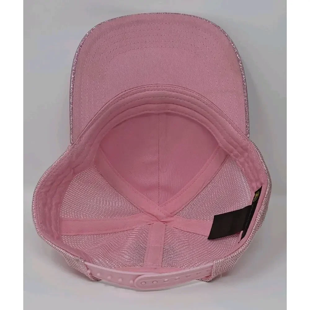 Genuine‎ JOHN DEERE Pink Glitter Toddler Snapback Hat Baseball Cap Tractor Farm